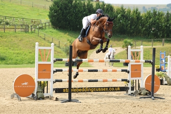 Gemma Stevens and Johan Some triumph in the Events Through A Lens Talent Seeker Incorporating the 7 Year Old Championship Qualifier at Pyecombe Horse Show